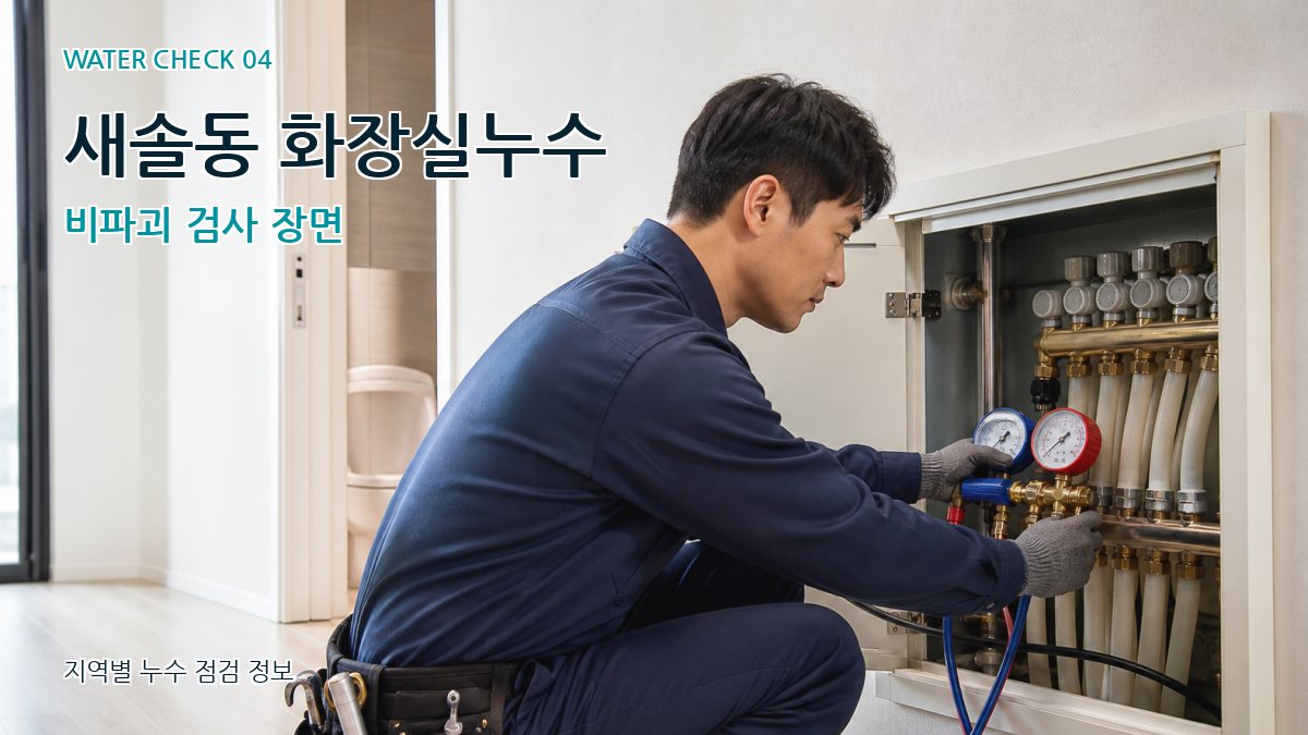 새솔동 누수탐지 누수탐지 이미지