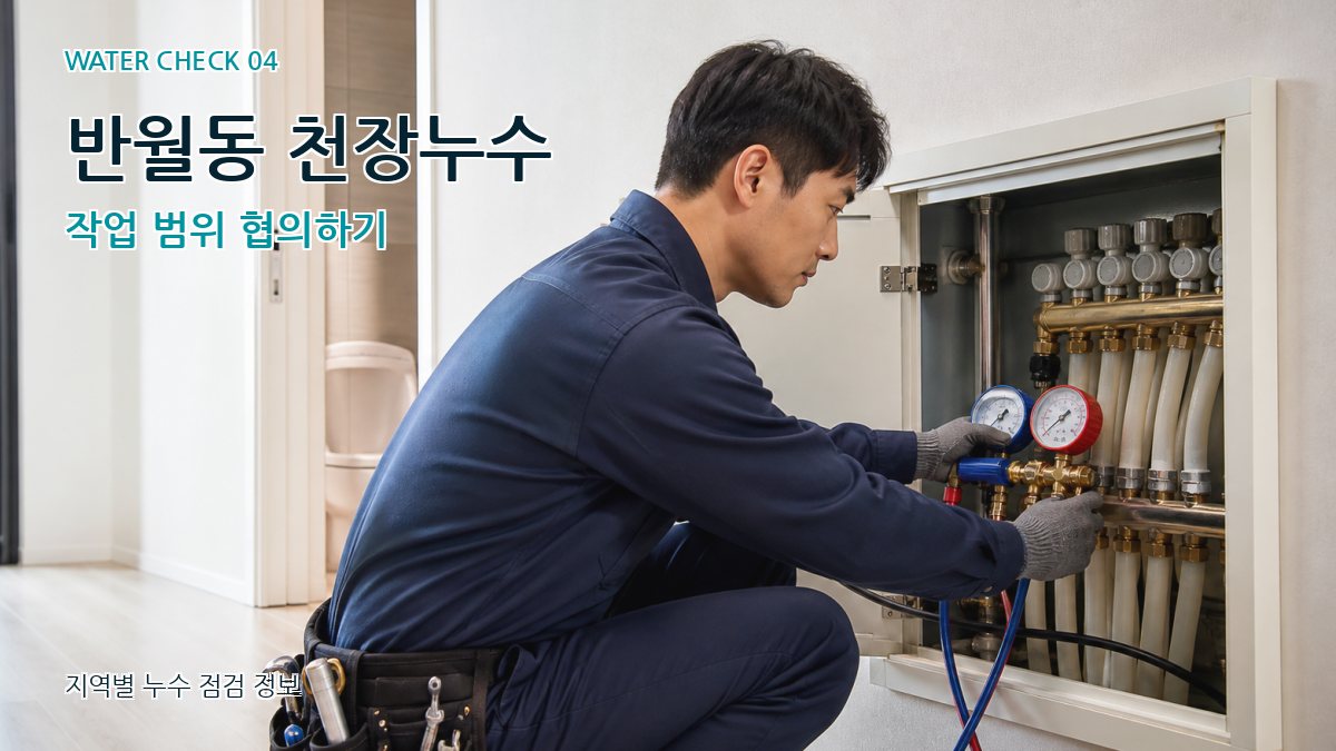 반월동 누수탐지 누수탐지 이미지