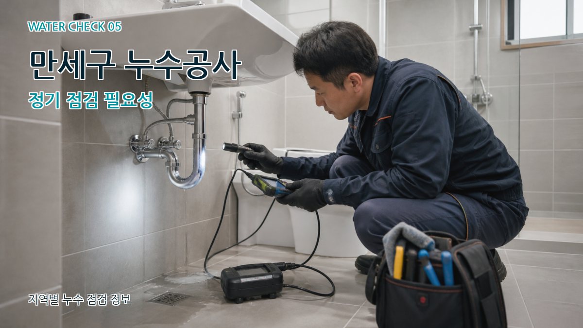만세구 누수공사 누수탐지 이미지