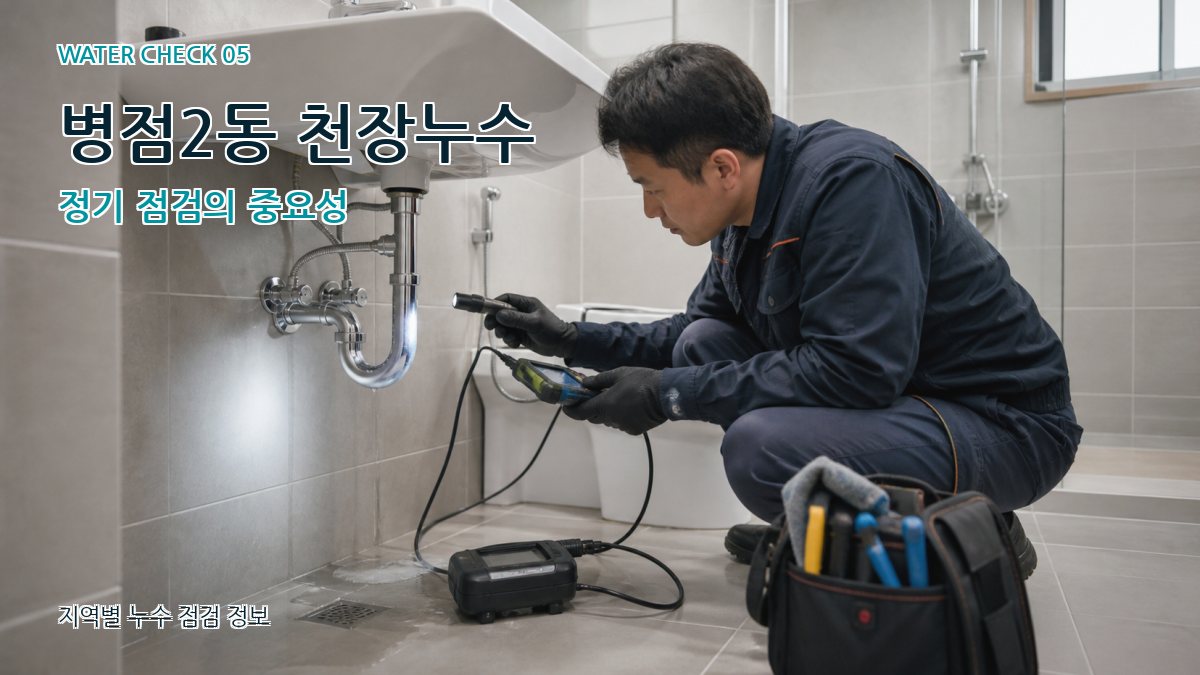 병점2동 누수공사 누수탐지 이미지