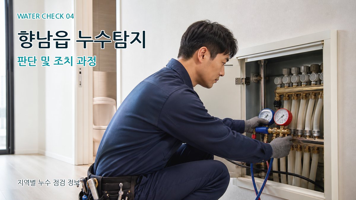 향남읍 누수탐지 누수탐지 이미지