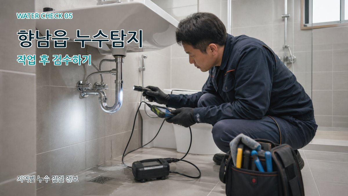 향남읍 누수공사 누수탐지 이미지
