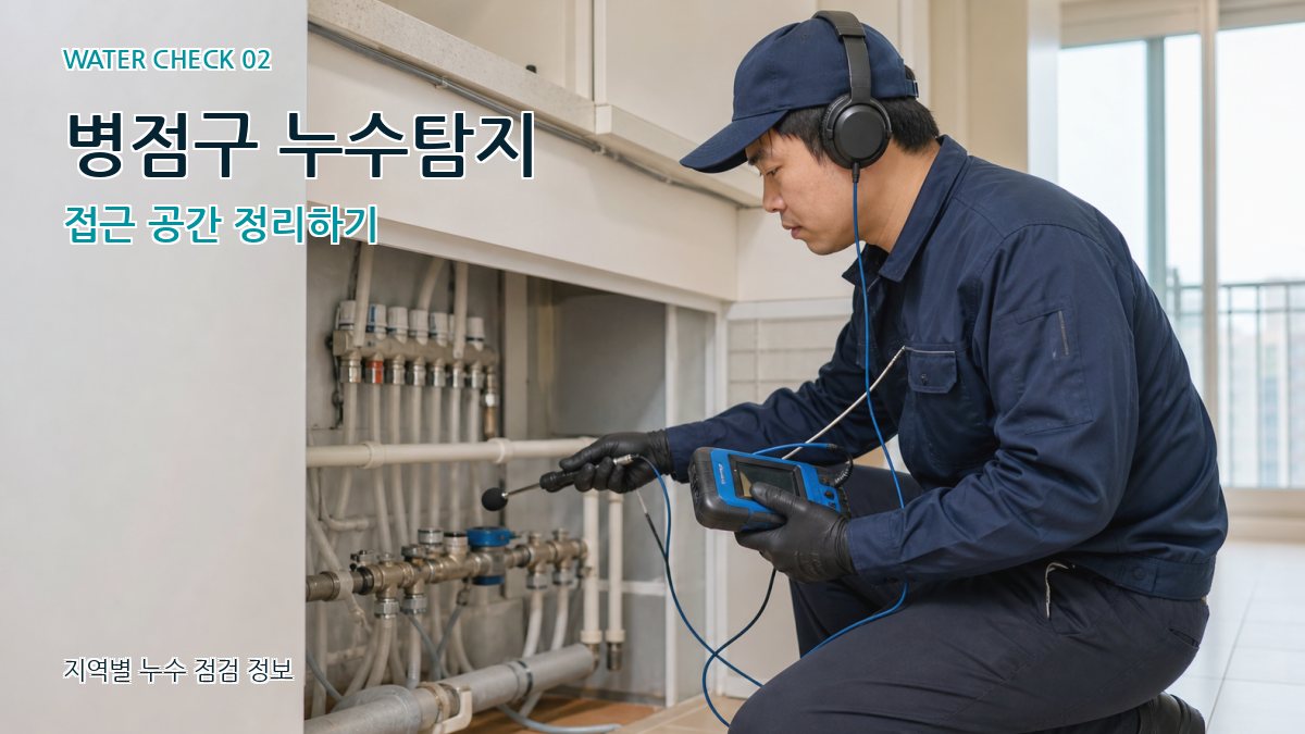 병점구 화장실누수 누수탐지 이미지