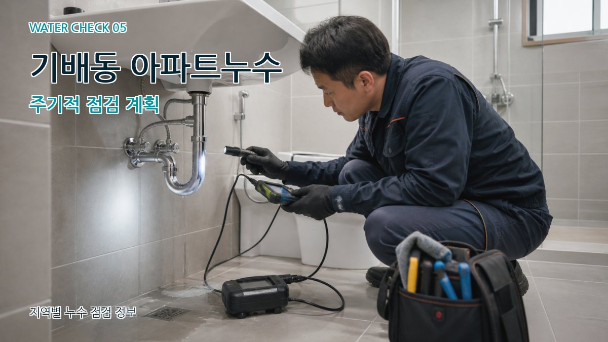 기배동 누수공사 누수탐지 이미지