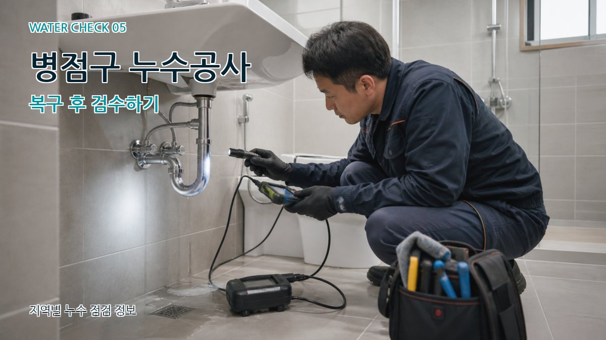 병점구 누수공사 누수탐지 이미지
