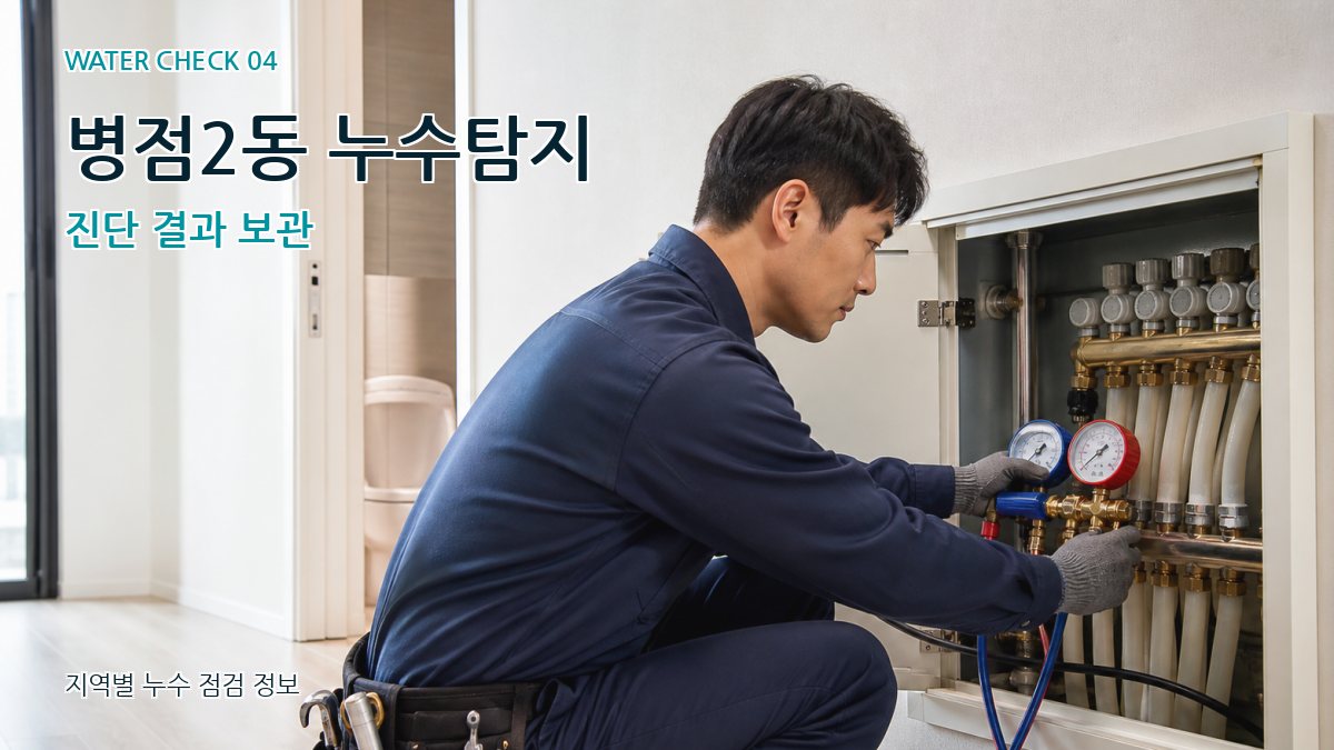 병점2동 누수탐지 누수탐지 이미지