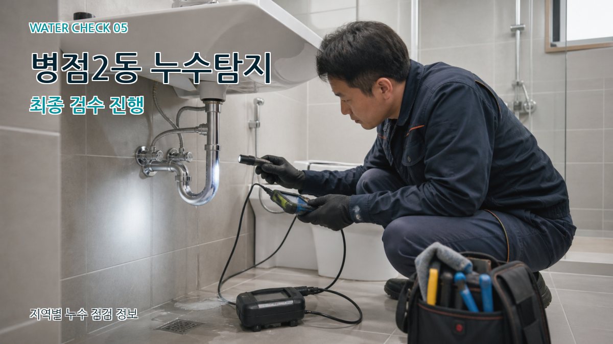 병점2동 누수공사 누수탐지 이미지
