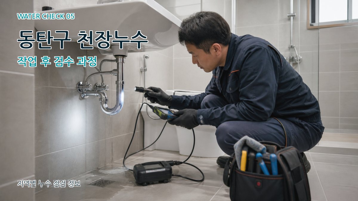 동탄구 누수공사 누수탐지 이미지
