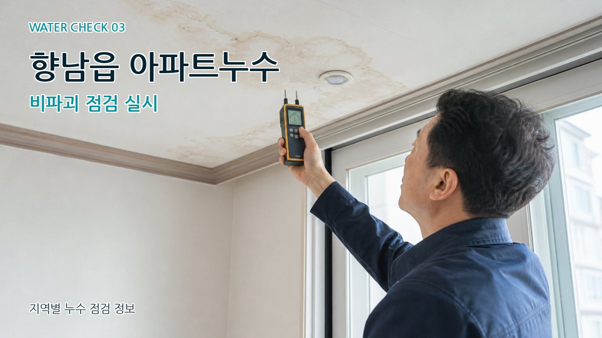 향남읍 천장누수 누수탐지 이미지