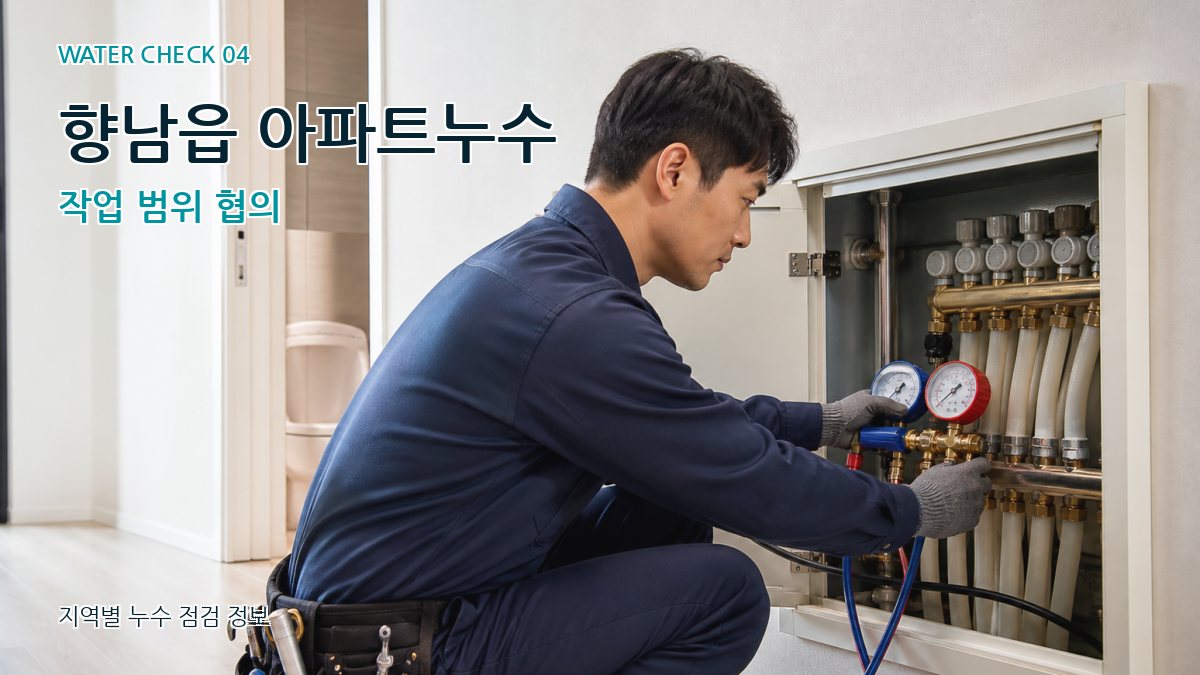 향남읍 누수탐지 누수탐지 이미지