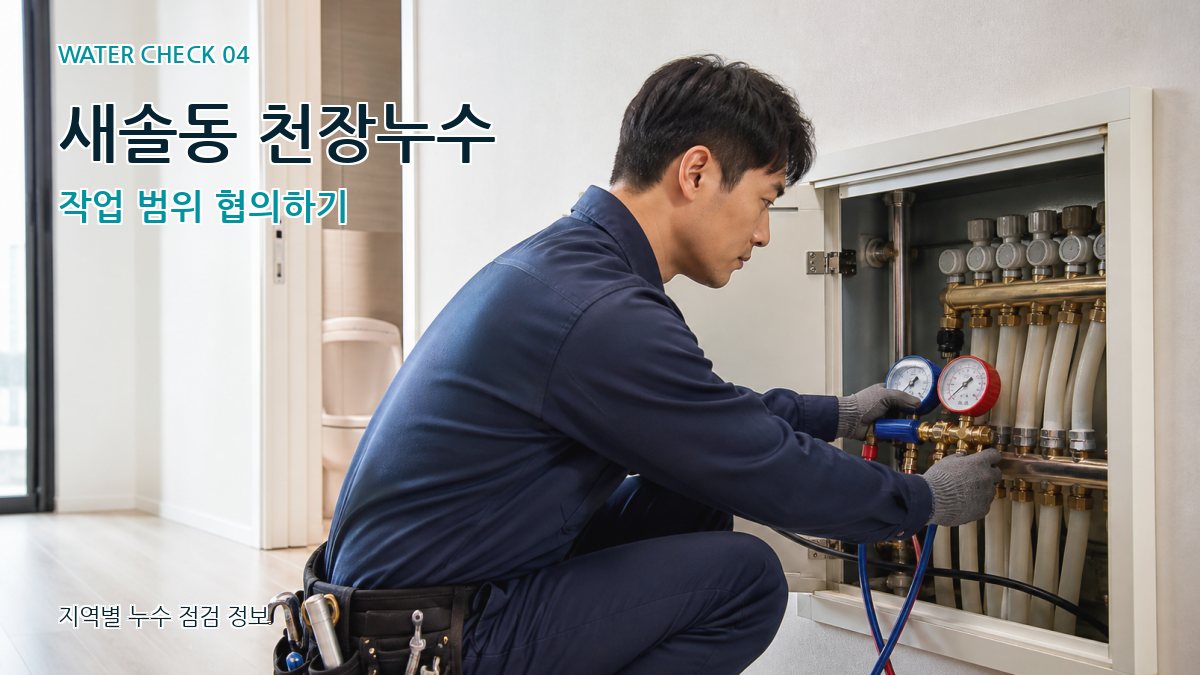 새솔동 누수탐지 누수탐지 이미지