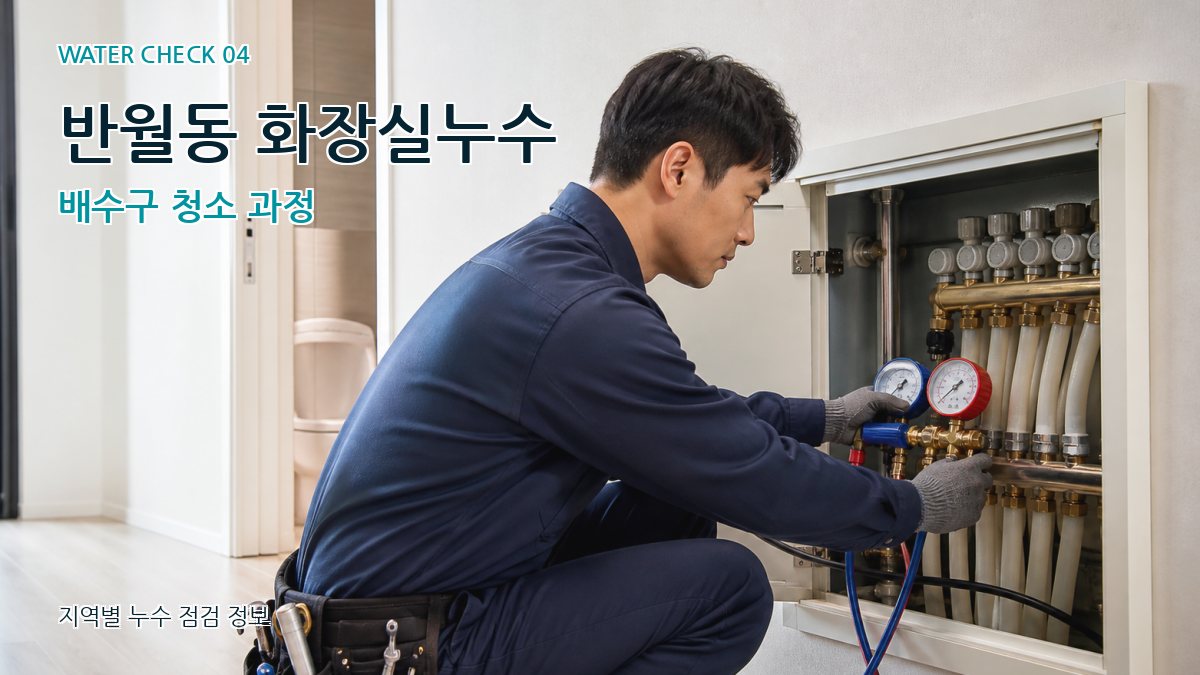 반월동 누수탐지 누수탐지 이미지