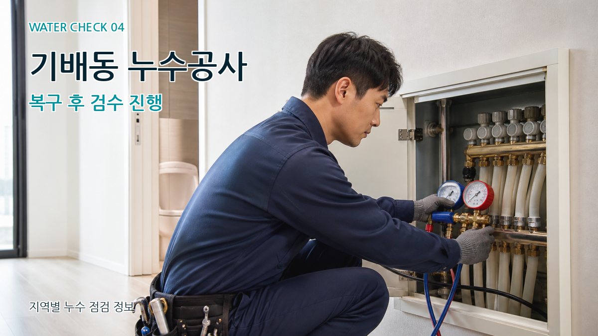 기배동 누수탐지 누수탐지 이미지