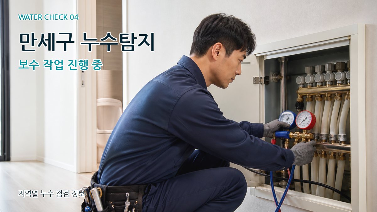 만세구 누수탐지 누수탐지 이미지