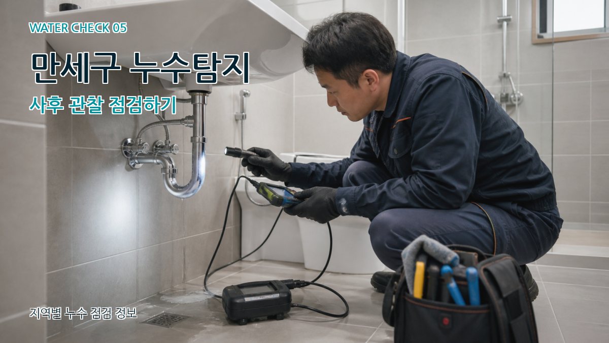 만세구 누수공사 누수탐지 이미지