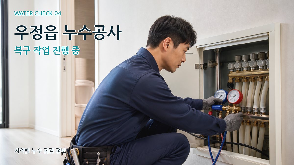우정읍 누수탐지 누수탐지 이미지