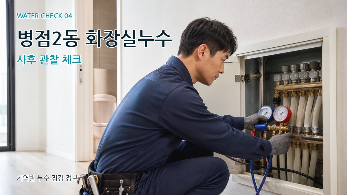병점2동 누수탐지 누수탐지 이미지