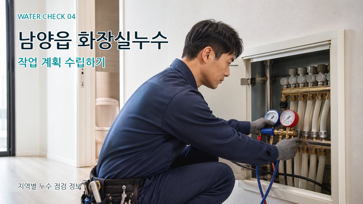 남양읍 누수탐지 누수탐지 이미지