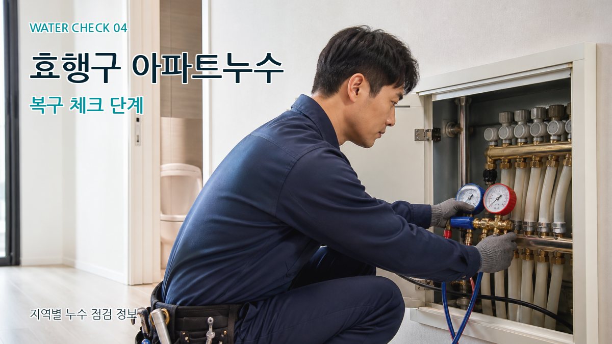 효행구 누수탐지 누수탐지 이미지