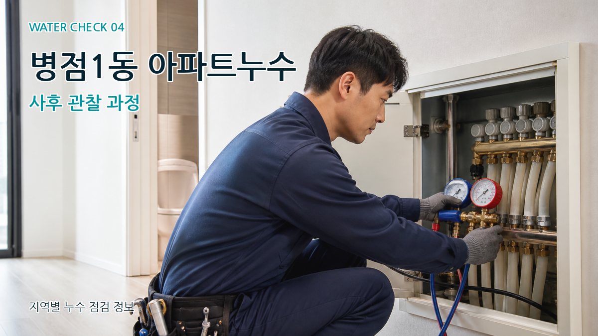 병점1동 누수탐지 누수탐지 이미지