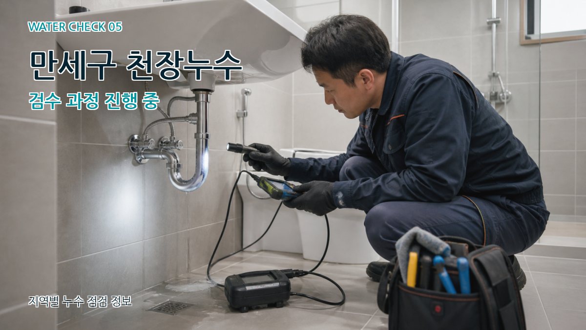 만세구 누수공사 누수탐지 이미지