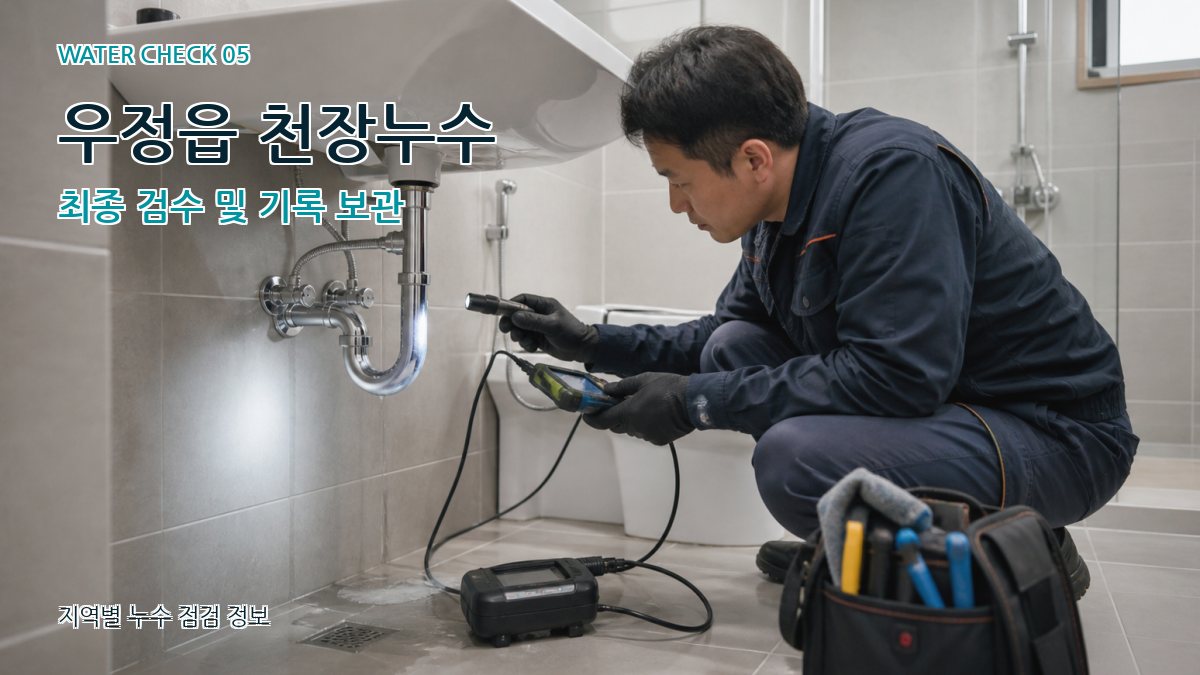 우정읍 누수공사 누수탐지 이미지
