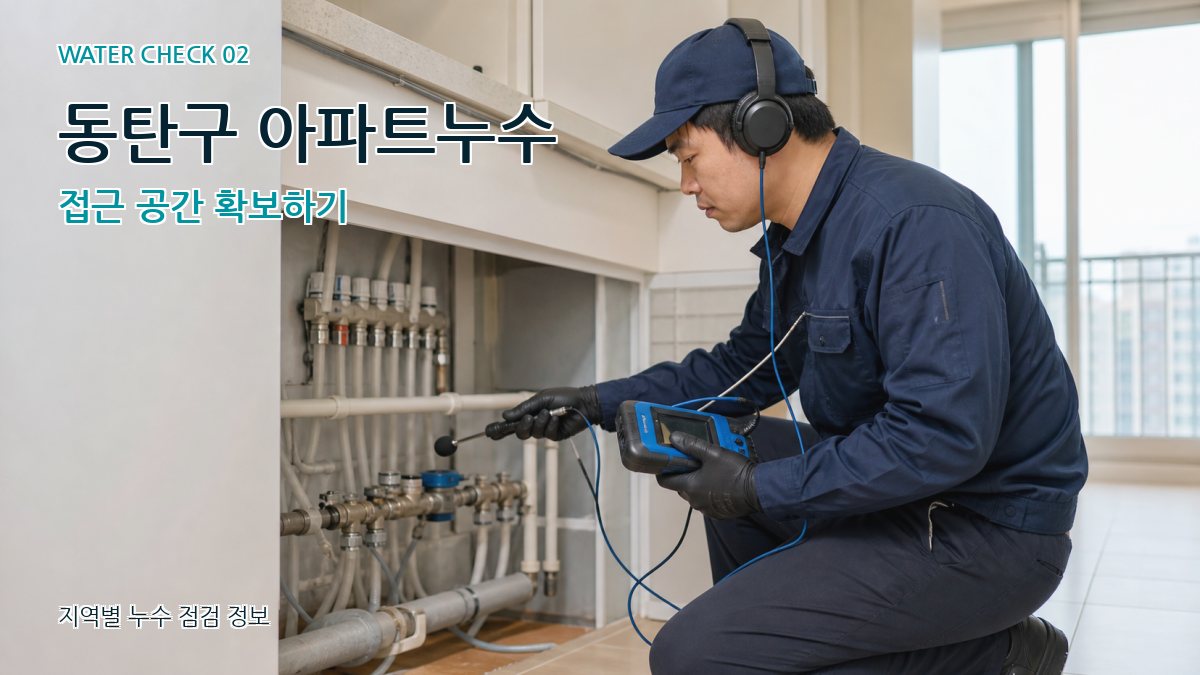 동탄구 화장실누수 누수탐지 이미지