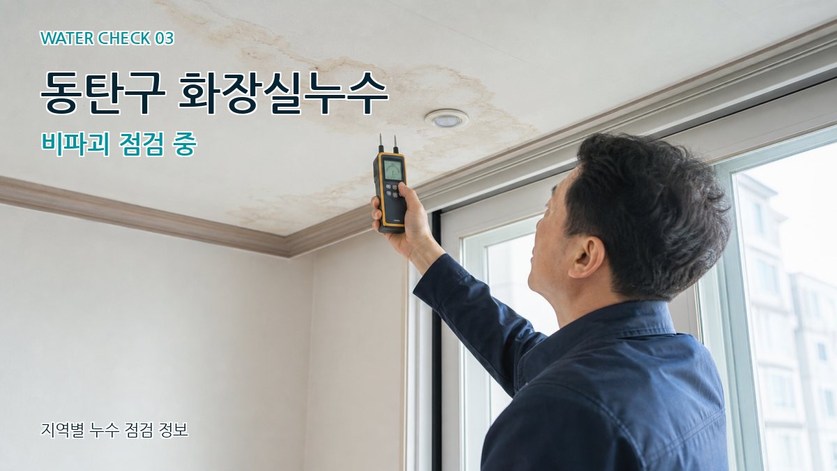 동탄구 천장누수 누수탐지 이미지