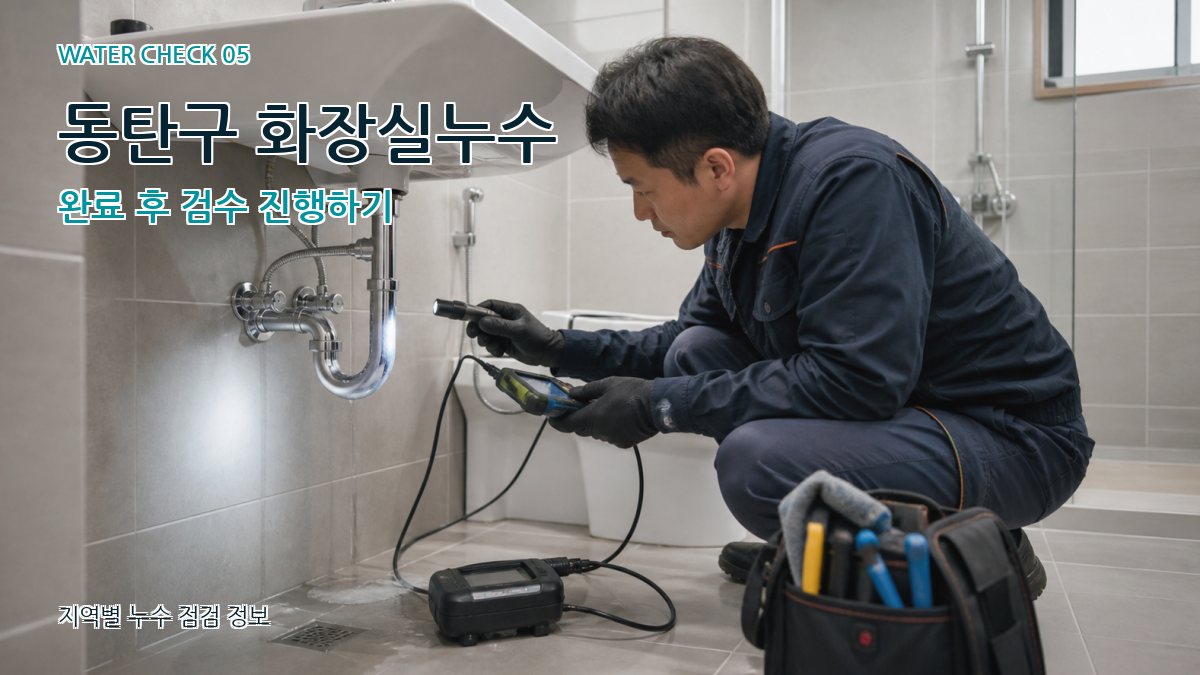 동탄구 누수공사 누수탐지 이미지