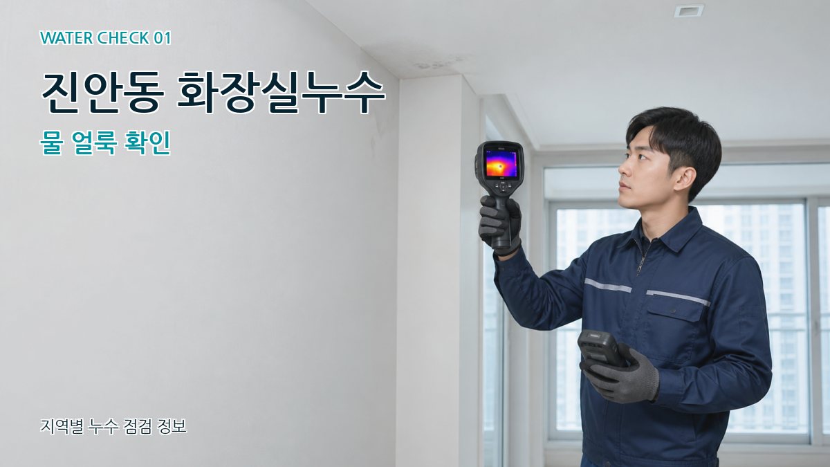 진안동 아파트누수 누수탐지 이미지