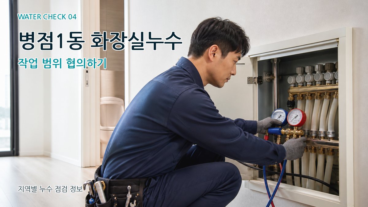 병점1동 누수탐지 누수탐지 이미지
