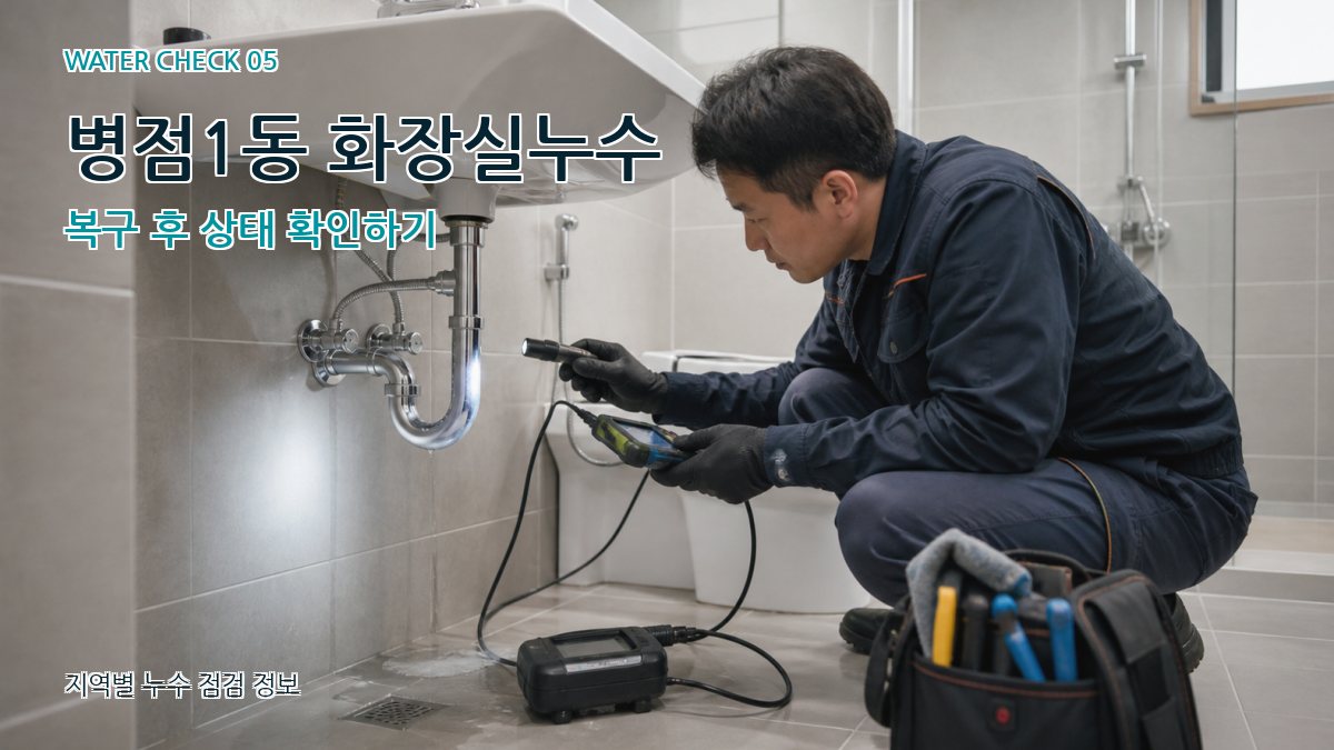 병점1동 누수공사 누수탐지 이미지