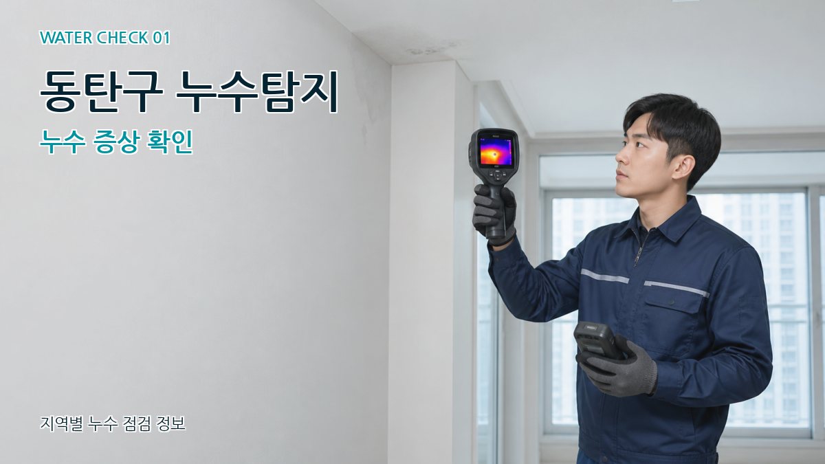 동탄구 아파트누수 누수탐지 이미지