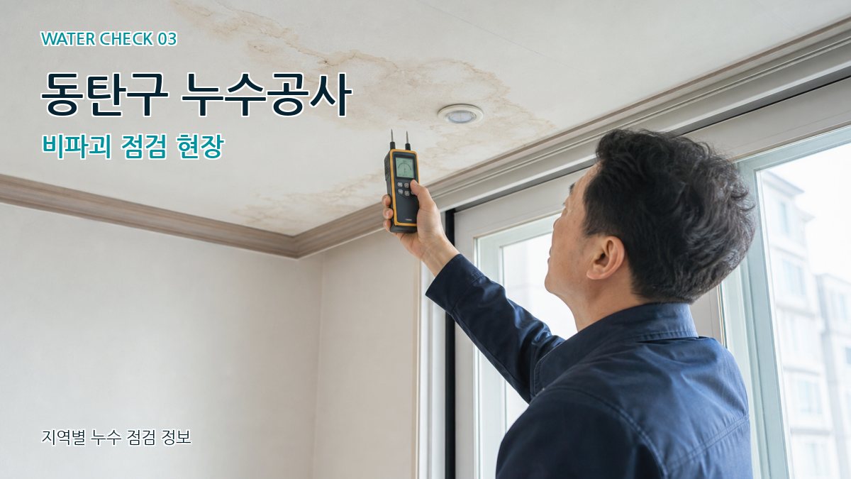 동탄구 천장누수 누수탐지 이미지