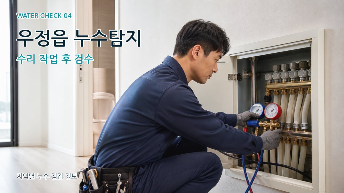 우정읍 누수탐지 누수탐지 이미지