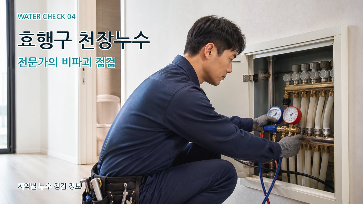 효행구 누수탐지 누수탐지 이미지