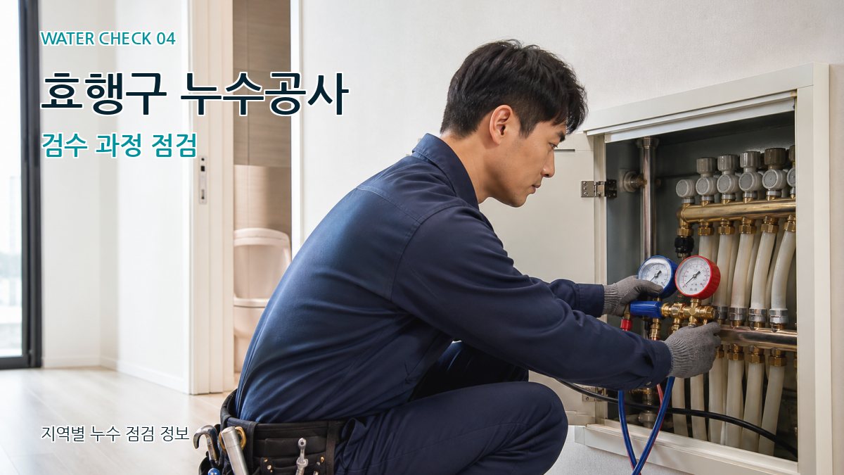 효행구 누수탐지 누수탐지 이미지