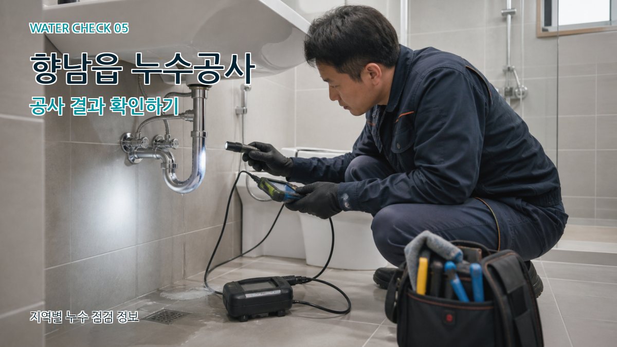 향남읍 누수공사 누수탐지 이미지