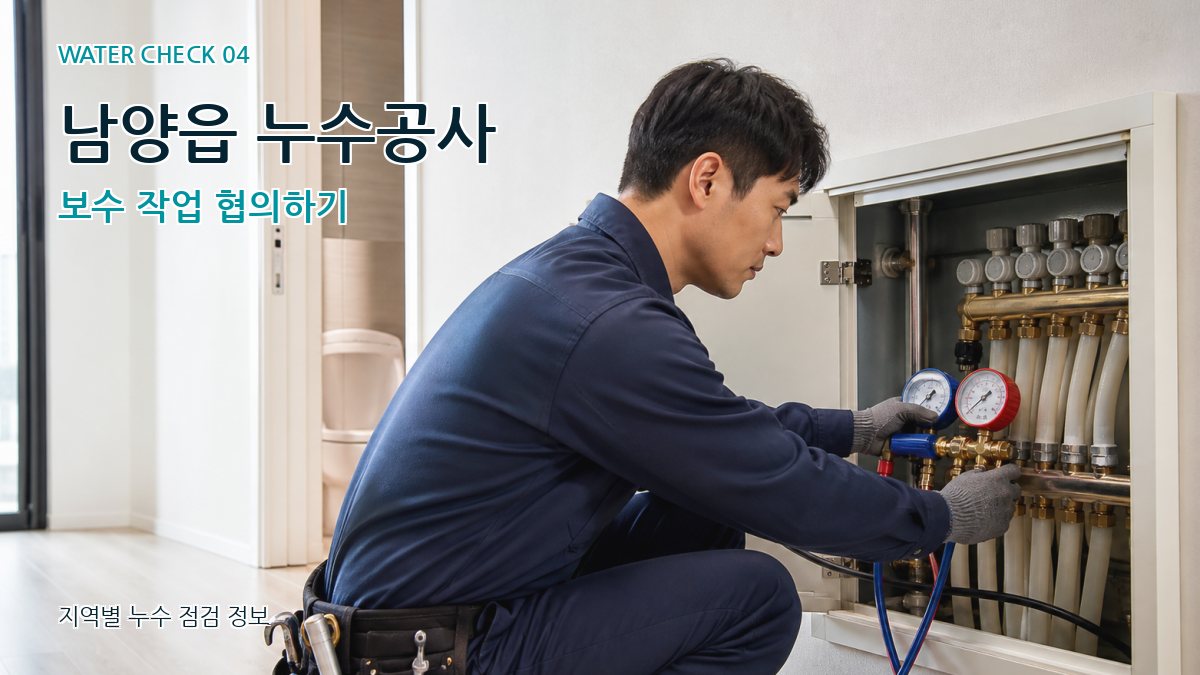 남양읍 누수탐지 누수탐지 이미지