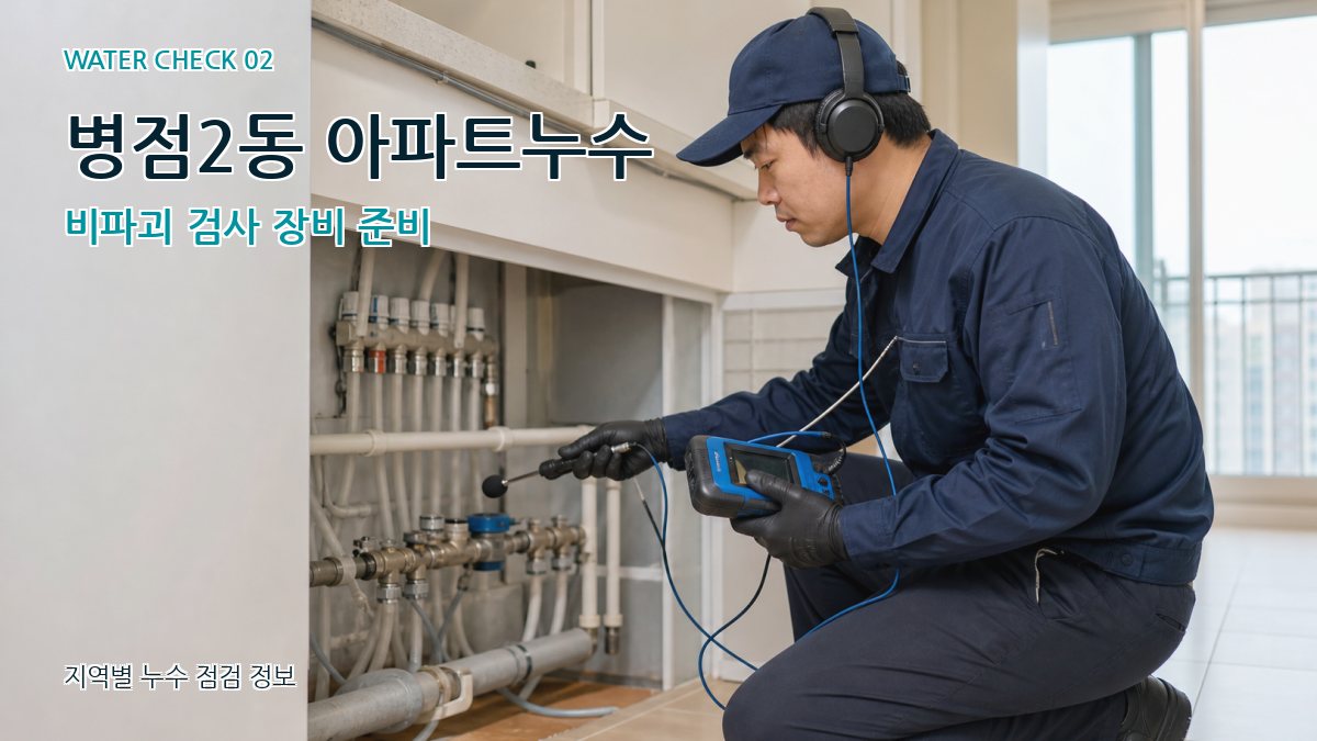 병점2동 화장실누수 누수탐지 이미지