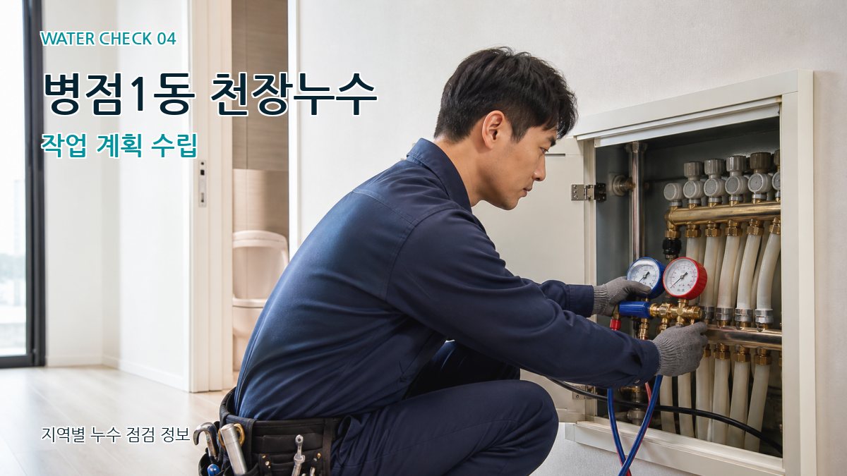 병점1동 누수탐지 누수탐지 이미지